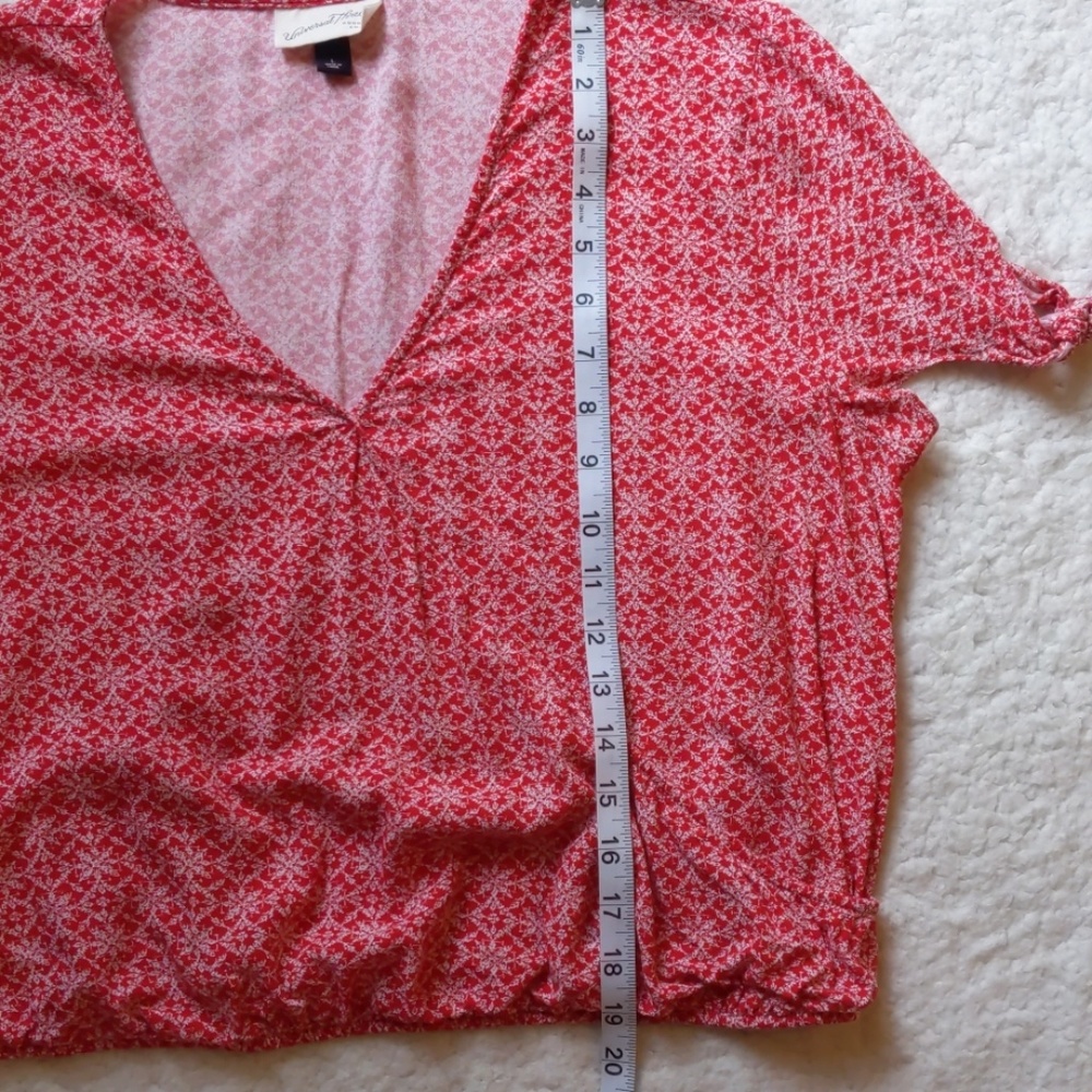 🍉 Red Universal Thread Crop Top - Picture 7 of 8